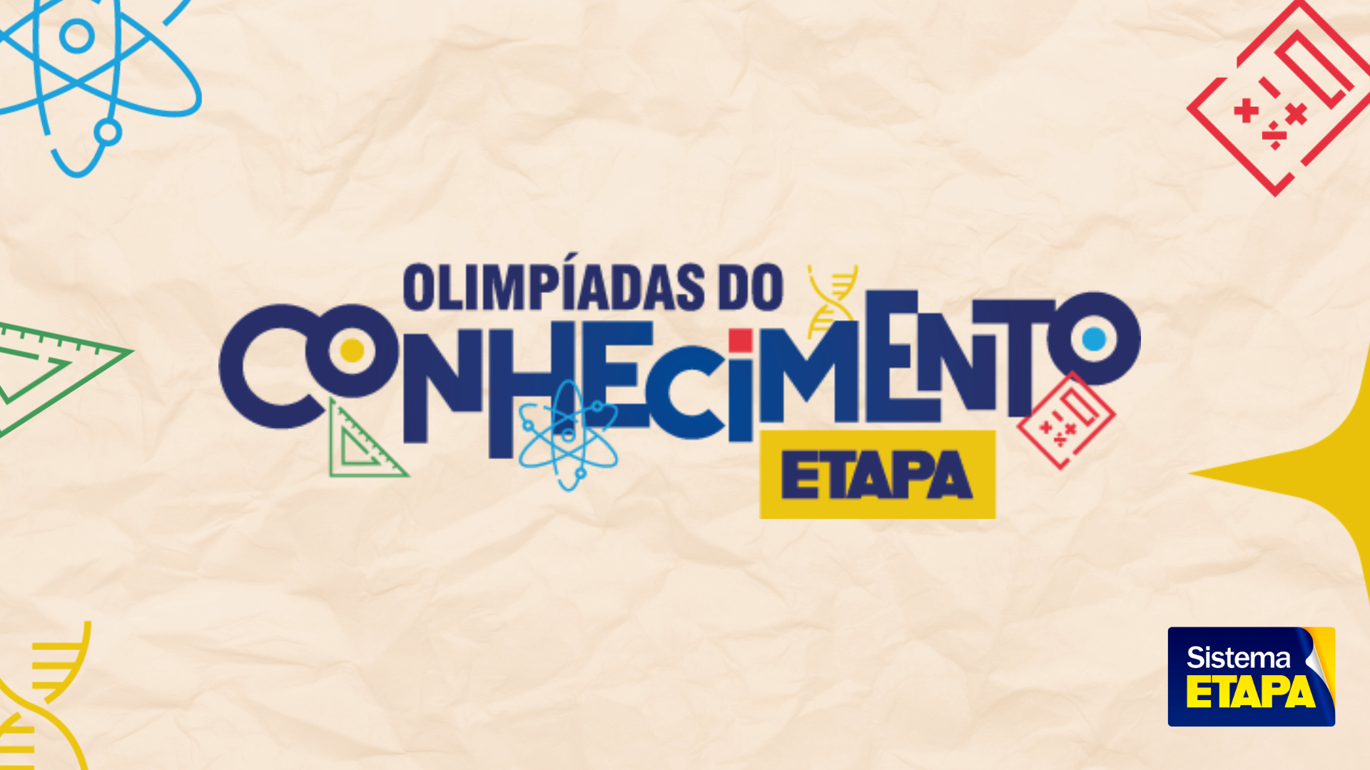 logo das Olimpíadas do Conhecimento ETAPA